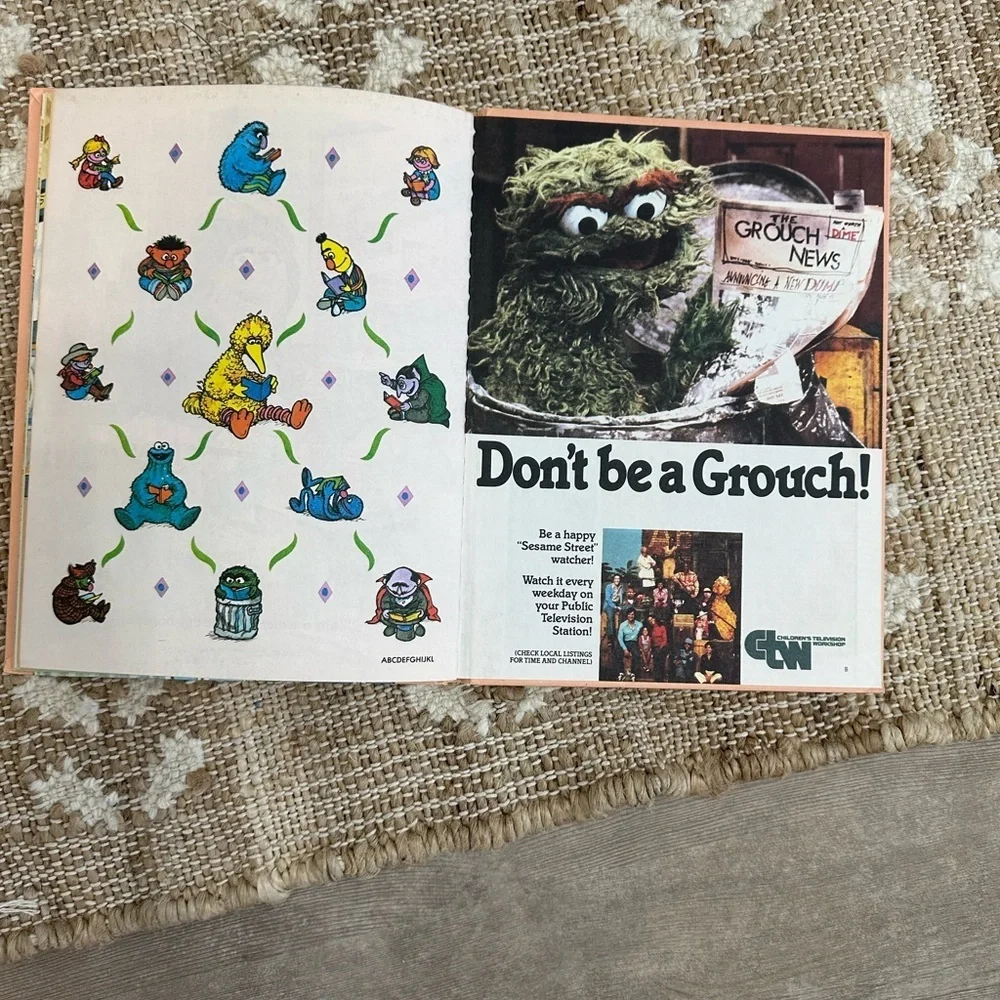 Vintage Children’s Book Sesame Street 'What Do You Do?' vintage children’s Kids